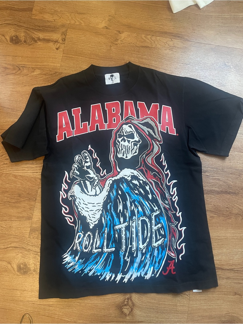Warren Lotas x NCAA Alabama Roll Tide Black T-Shirt